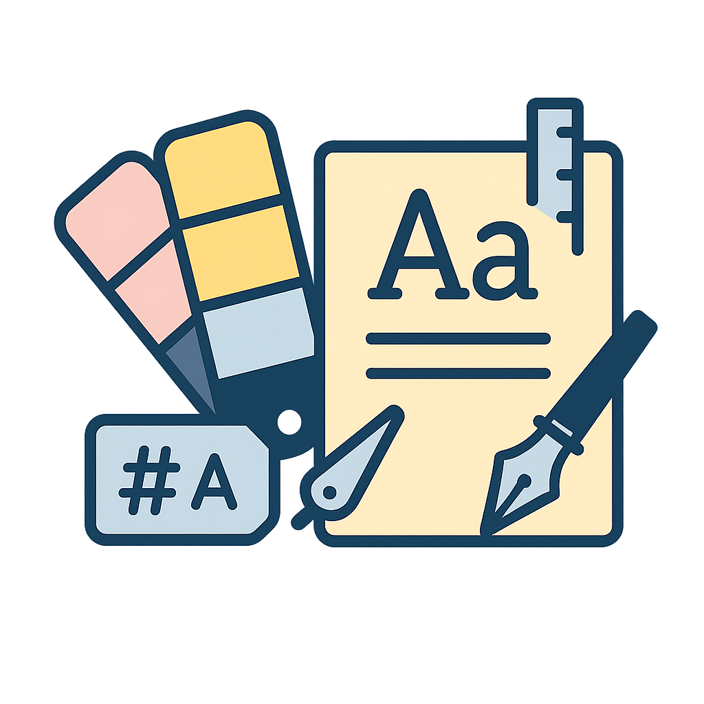 Color Palette & Typography image